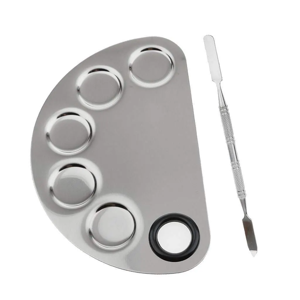 Mixing Plate With Spatula