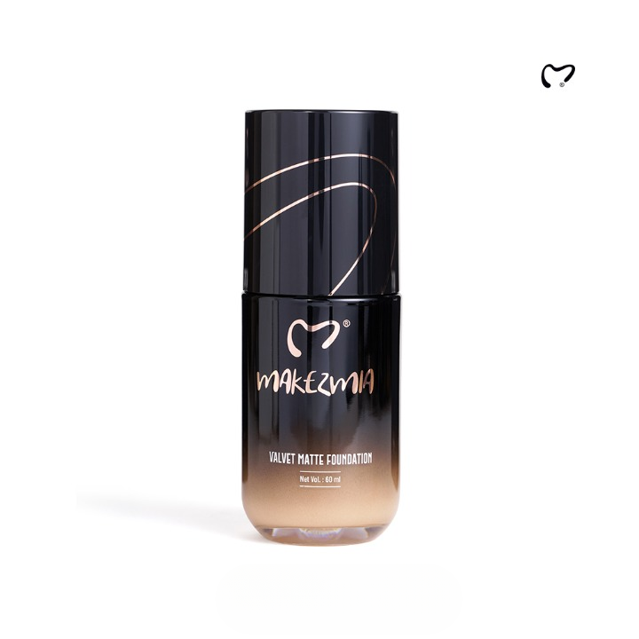 Makezmia Velvet Matte Foundation (60ml)