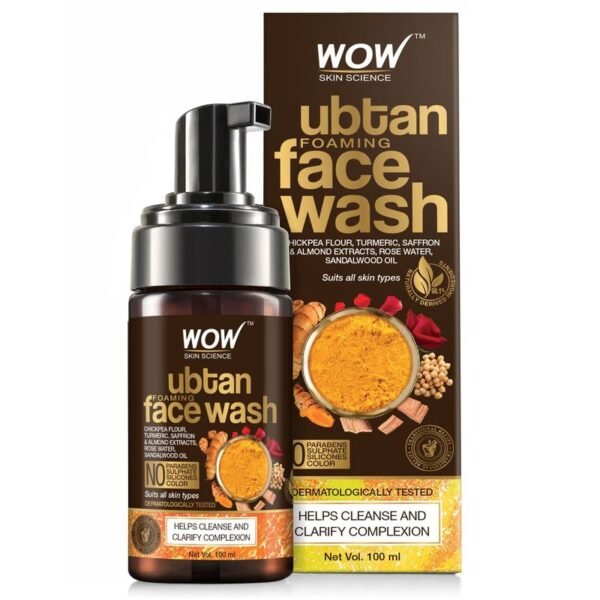 Wow – Skin Science Ubtan Foaming Face Wash 100ml