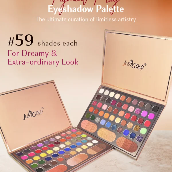 Just Gold Pigment Play Eyeshadow Palette