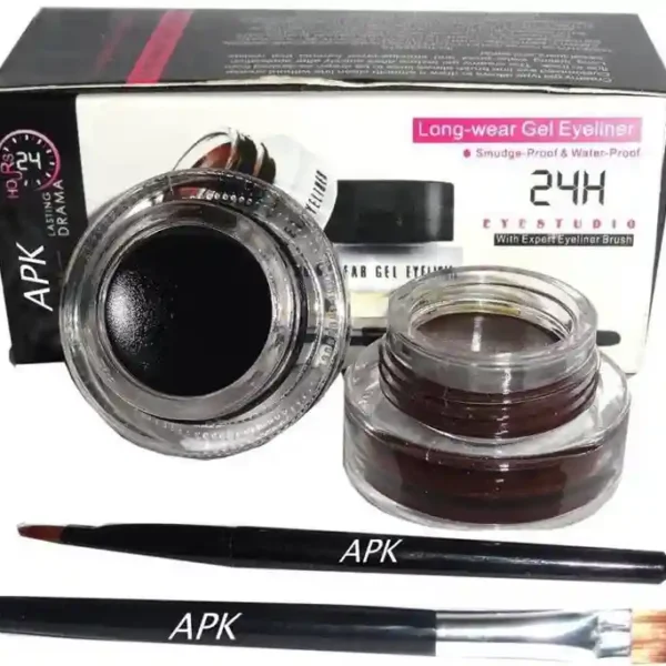 APK 2 in 1 Long Wear Gel Eye Liner