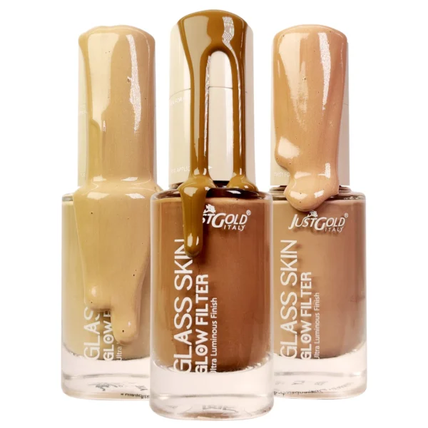 Just Gold Glass Skin Glow Filter Foundation