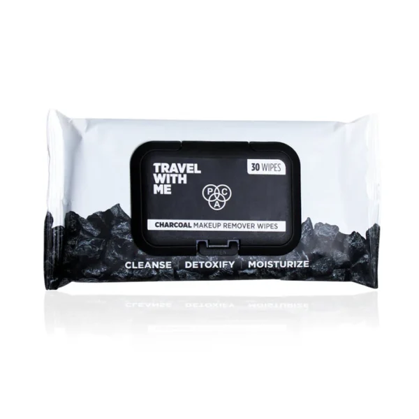 Pac Travel With Me Charcoal Wipes (30 N)