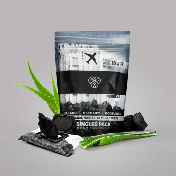 Pac Charcoal Wipes Singles (30 N)