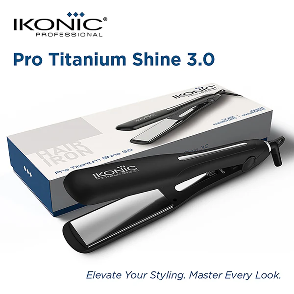 Ikonic Pro Titanium Shine 3.0 Hair Straightener