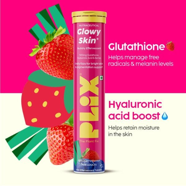 Plix Glutathione Skin Glow 15 Effervescent Tablet