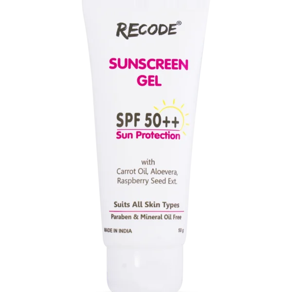 Recode SPF 50++ Sunscreen Protection Gel (50g)