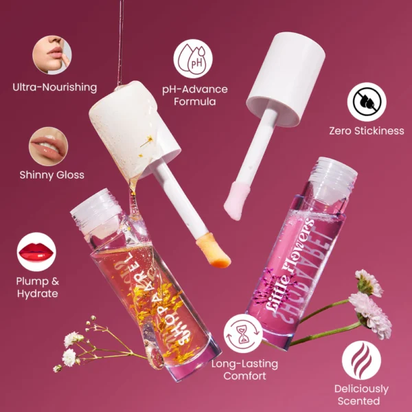 Shopaarel Little Flowers Lip Gloss