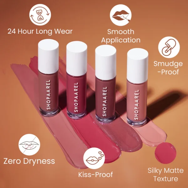 Shopaarel Silky Matte Lipstick