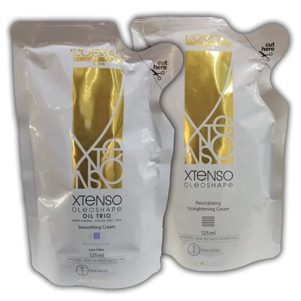 Loreal Smoothing Hair Straightener And Neutralizing Cream (125Ml*2)